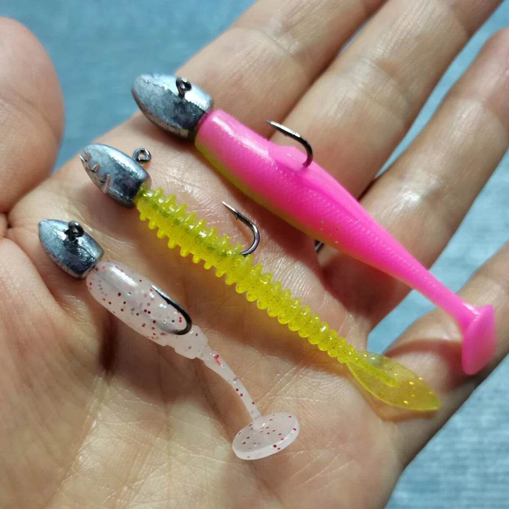 JOHNCOO Jig Head Hooks – 10 Pack - Fish & Cheaps | Fishing & Outdoor Gear