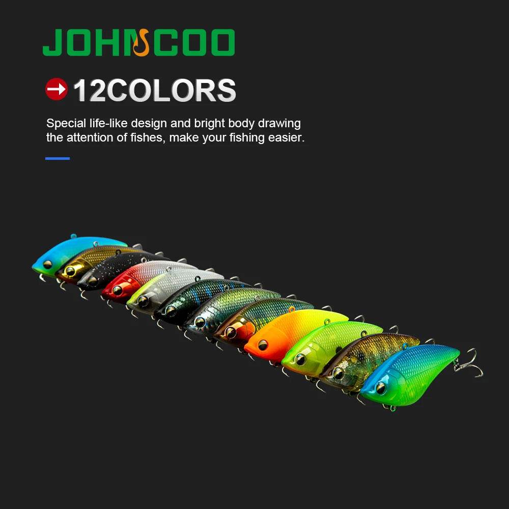 JOHNCOO 70S Sinking VIB – Hard Winter Fishing Lure - Fish & Cheaps | Fishing & Outdoor Gear