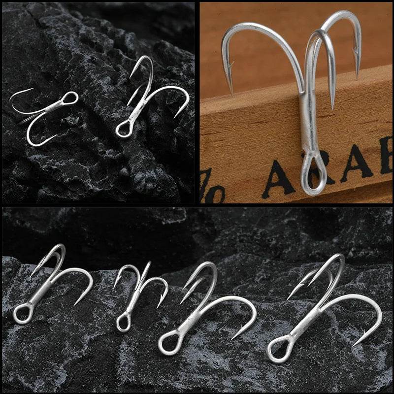 BLUX 2X Strong O'SHAUGHNESSY Treble Hooks - Fish & Cheaps | Fishing & Outdoor Gear