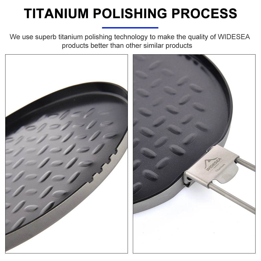 Widesea Titanium Nonstick Frying Pan - Fish & Cheaps | Fishing & Outdoor Gear
