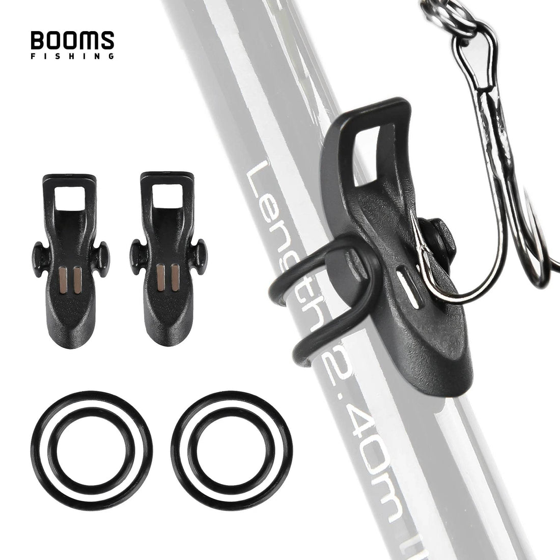Booms Fishing HK1 Magnetic Hook Keeper – Tangle-Free Rod Storage - Fish & Cheaps | Fishing & Outdoor Gear