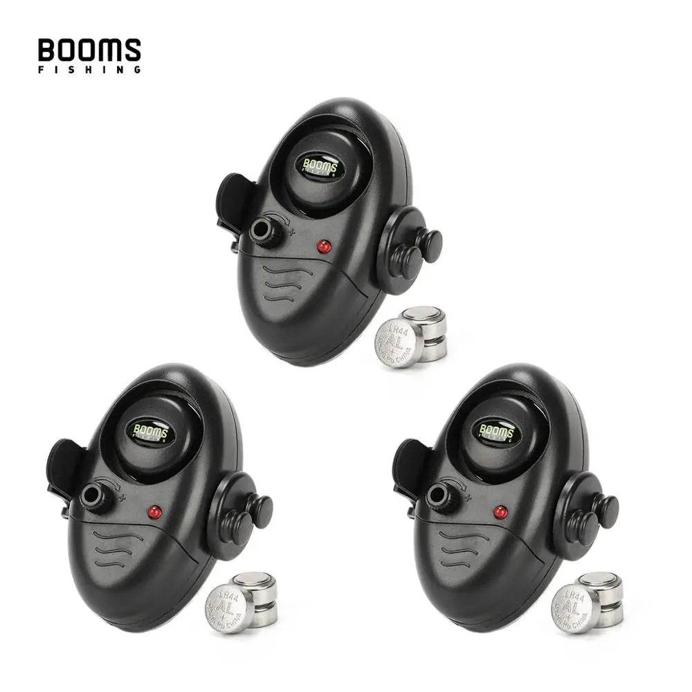 Booms Fishing E02 Bite Alarm – Carp Fish Indicator (4 Pack) - Fish & Cheaps | Fishing & Outdoor Gear