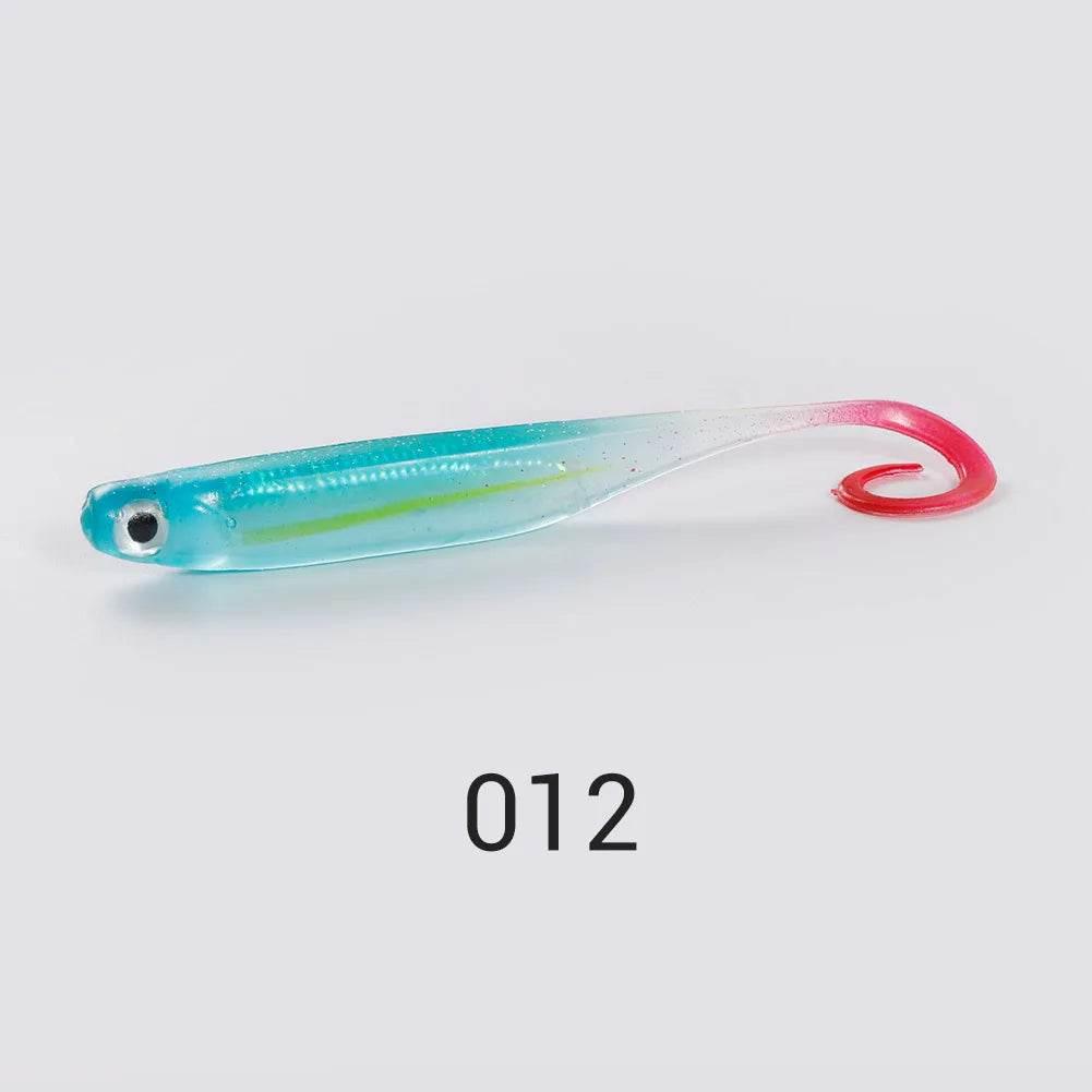 NOEBY Silicone Shad Soft Lure – Realistic T Tail Minnow - Fish & Cheaps | Fishing & Outdoor Gear