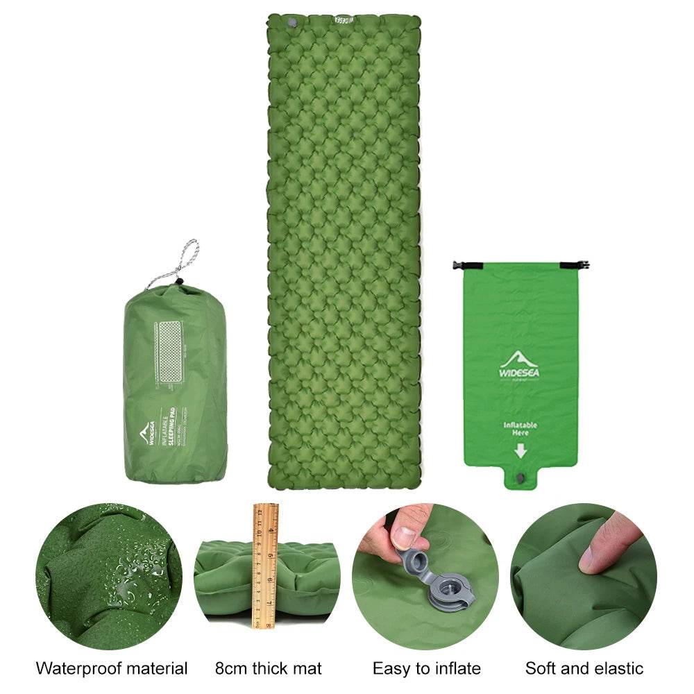 Widesea Ultralight Inflatable Camping Mattress - Fish & Cheaps | Fishing & Outdoor Gear