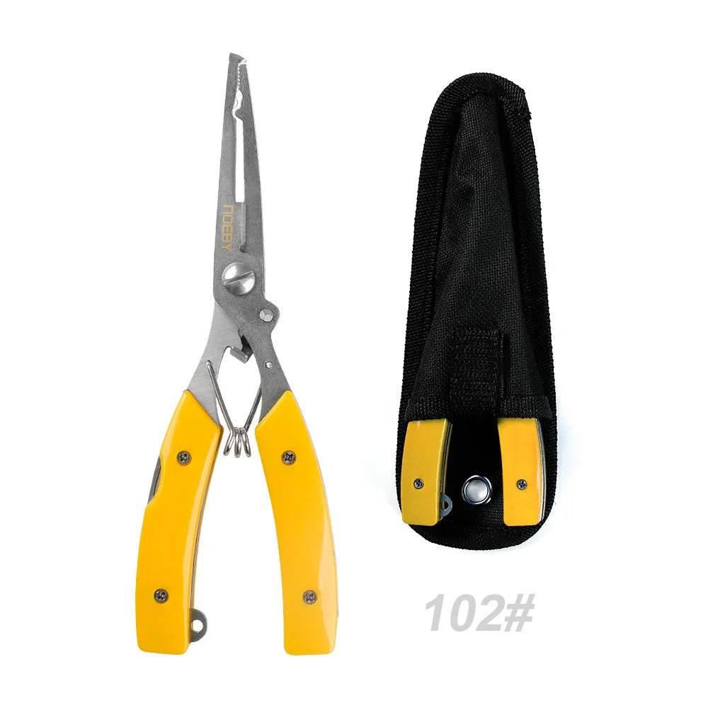NOEBY Multifunctional Stainless Steel Fishing Pliers - Fish & Cheaps | Fishing & Outdoor Gear