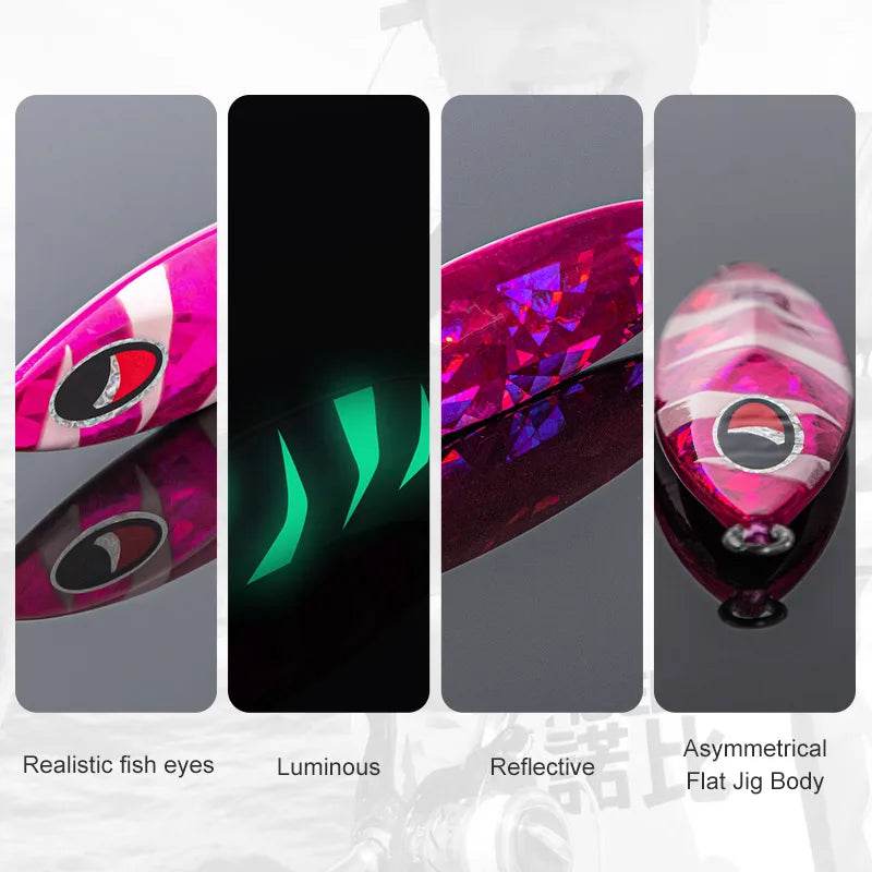 Noeby Metal Jig – Slow Jigging Hard Bait - Fish & Cheaps | Fishing & Outdoor Gear