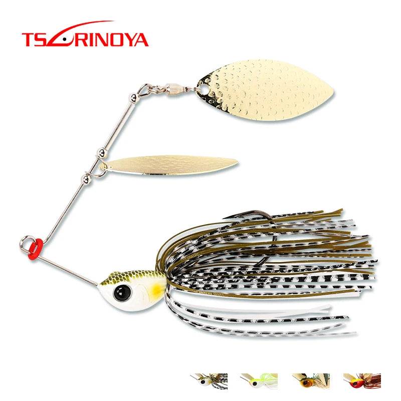TSURINOYA Spinner Bait Buzzbait Jig – 7g & 10g - Fish & Cheaps | Fishing & Outdoor Gear