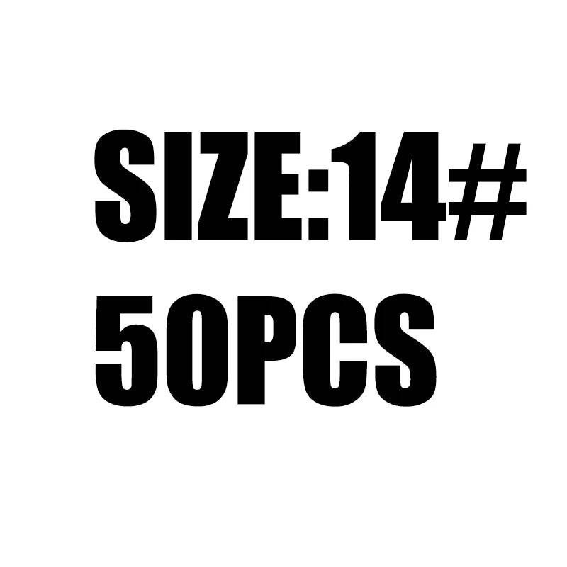 Supercontinent 50PCS Pike Fishing Swivels & Connector Pins - Fish & Cheaps | Fishing & Outdoor Gear