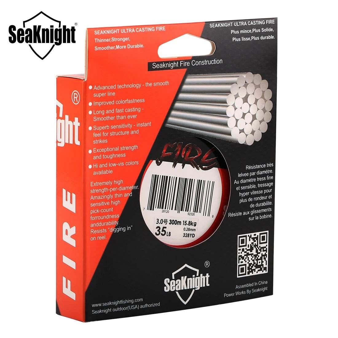 SeaKnight FIRE Series PE Fishing Line – 150M/300M Ultra-Casting - Fish & Cheaps | Fishing & Outdoor Gear