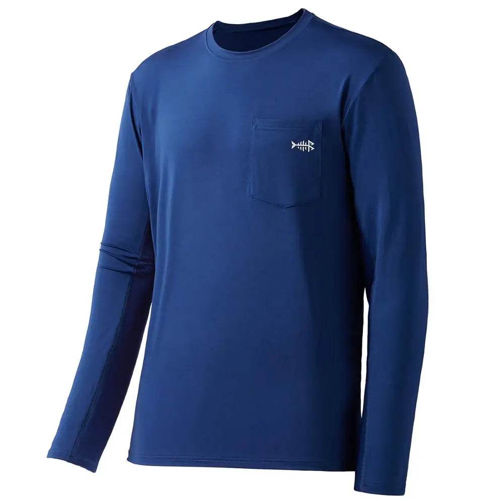 Bassdash Men’s UPF 50+ Performance Long Sleeve T-Shirt - Fish & Cheaps | Fishing & Outdoor Gear