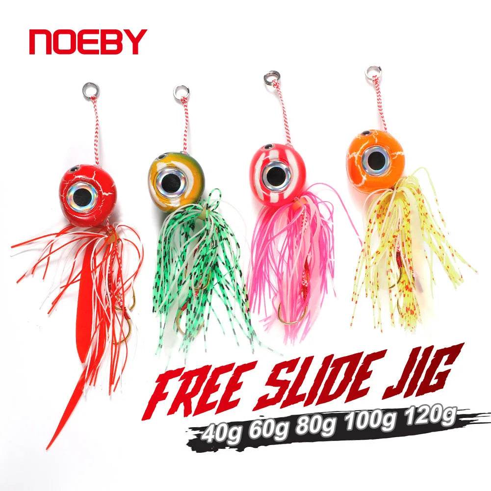 NOEBY Tai Rubber Kabura Jig Lure Set - Fish & Cheaps | Fishing & Outdoor Gear