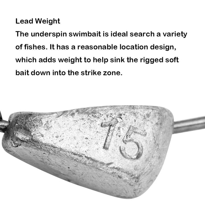 JOHNCOO Barbed Jig Head Hook Set - Fish & Cheaps | Fishing & Outdoor Gear