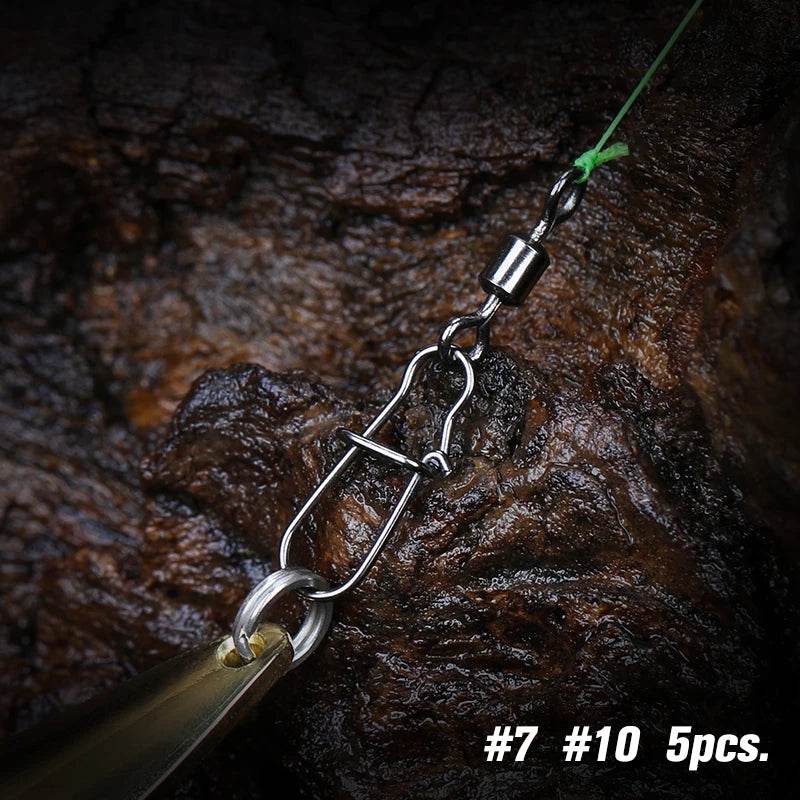 TSURINOYA Rolling Swivel Snap Connector - Fish & Cheaps | Fishing & Outdoor Gear