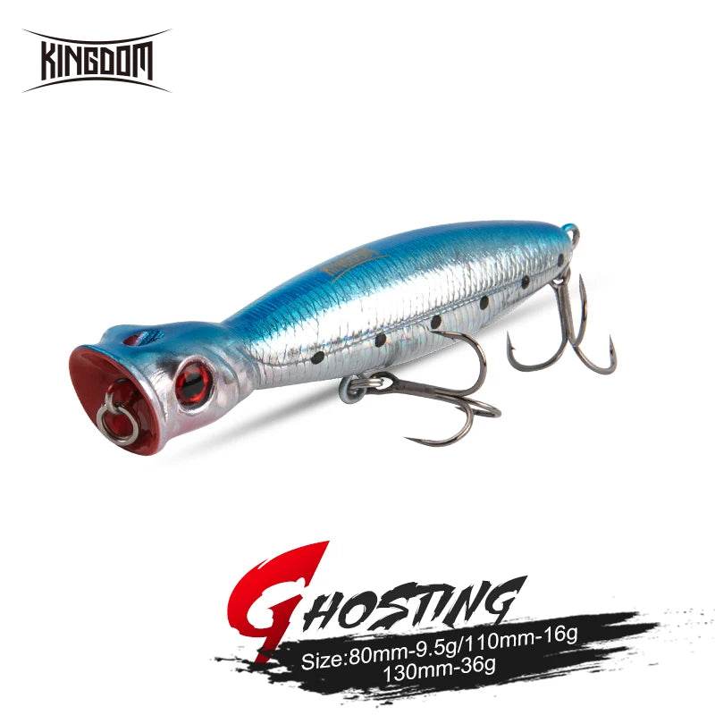Kingdom TopWater Popper – Ultimate Floating Lure - Fish & Cheaps | Fishing & Outdoor Gear