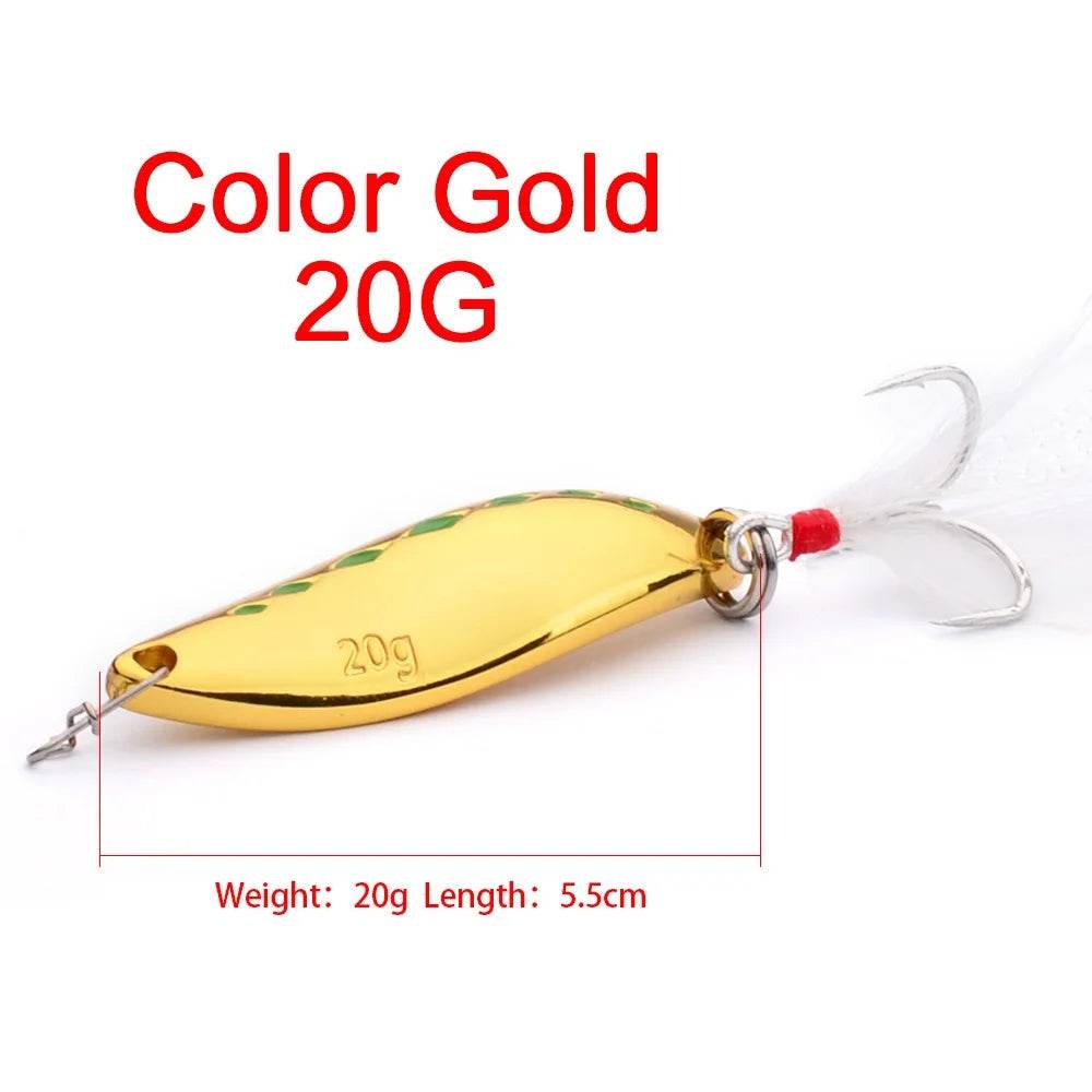 PROBEROS Metal Spinner Spoon Lure - Fish & Cheaps | Fishing & Outdoor Gear