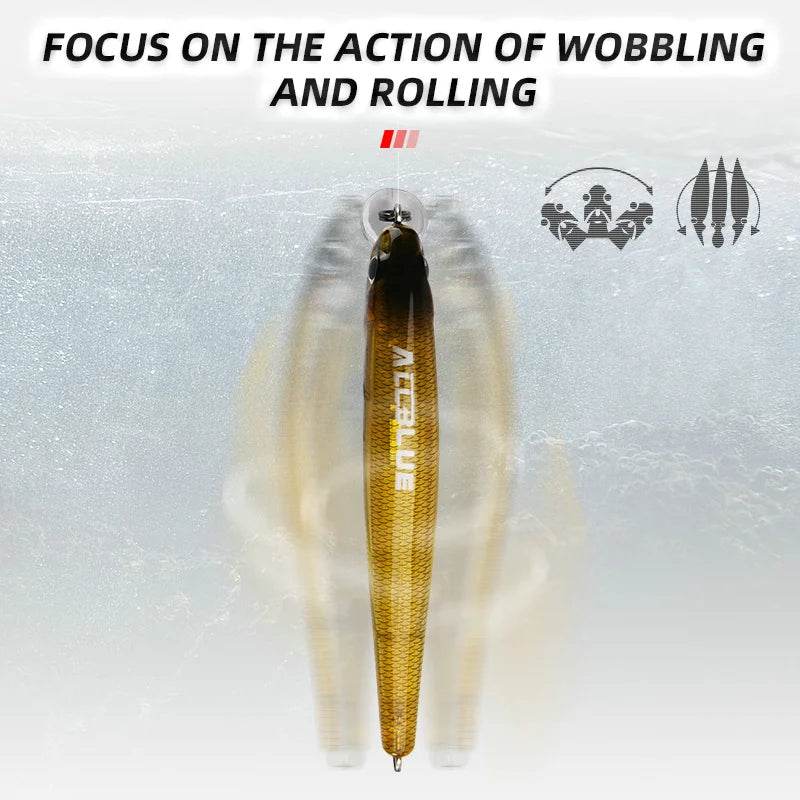 ALLBLUE NIMBLE 70S – Silent Shallow Minnow Lure - Fish & Cheaps | Fishing & Outdoor Gear