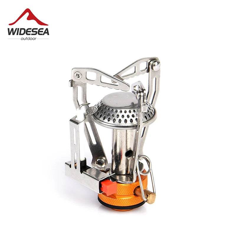 Widesea Foldable Titanium Camping Gas Stove - Fish & Cheaps | Fishing & Outdoor Gear