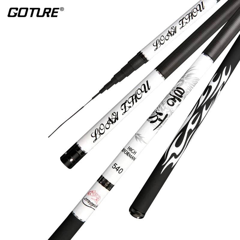 Goture Carbon Fibre Telescopic Fishing Rod - Fish & Cheaps | Fishing & Outdoor Gear