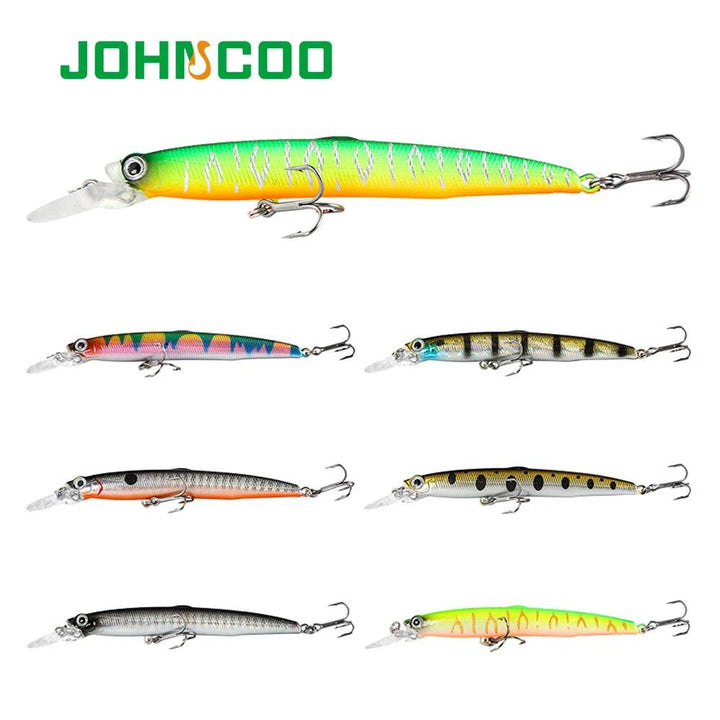 JOHNCOO Wobbler Fishing Lure 95mm Rolling Jerkbait - Fish & Cheaps | Fishing & Outdoor Gear