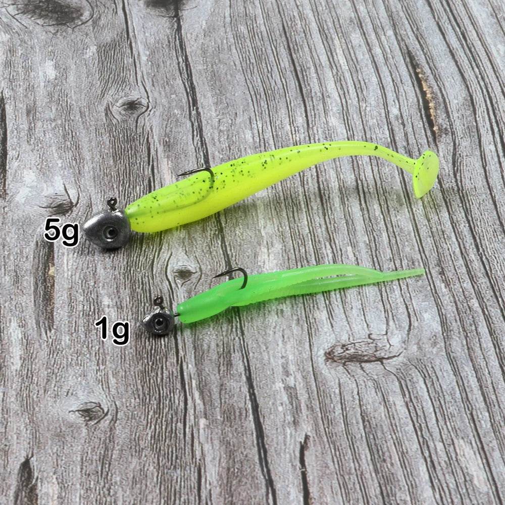 JOHNCOO Mini Jig Head Hook Set – Precision Jigging Hooks - Fish & Cheaps | Fishing & Outdoor Gear