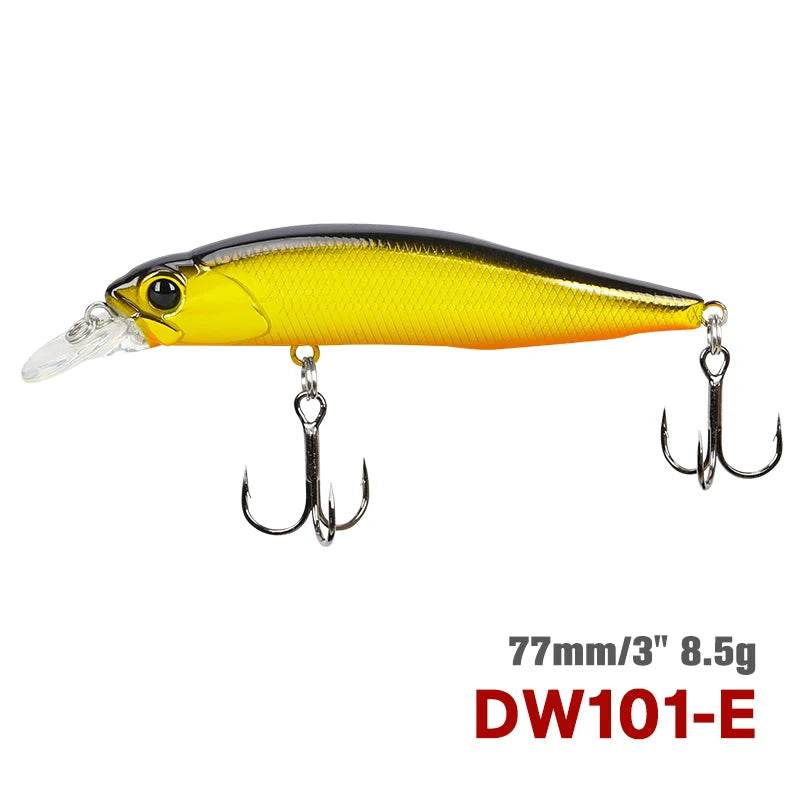 TSURINOYA 77SP Jerkbait – Precision Suspending Minnow - Fish & Cheaps | Fishing & Outdoor Gear