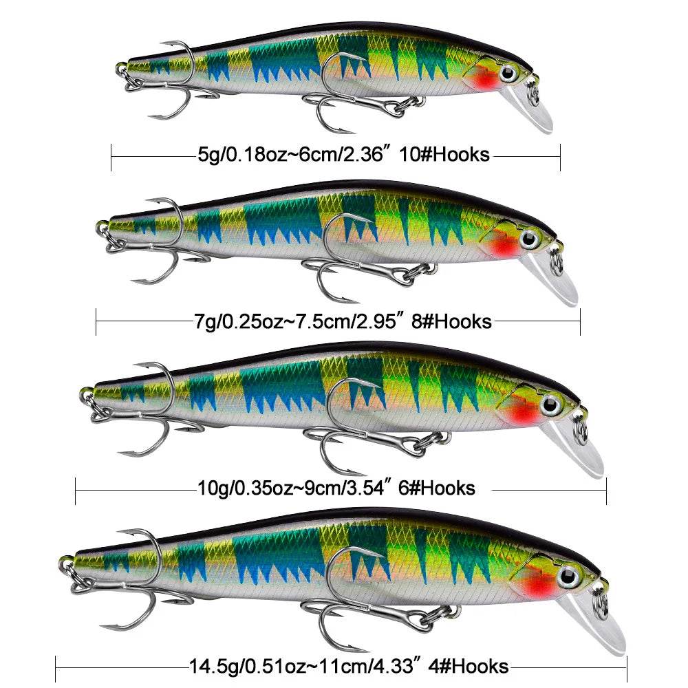 PROBEROS Minnow Wobbler – All-Round Sinking Lure - Fish & Cheaps | Fishing & Outdoor Gear