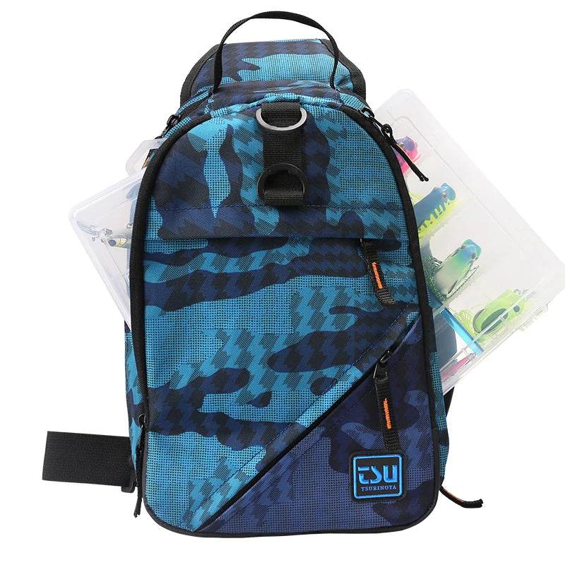 TSURINOYA E1 Camouflage Fishing Bag - Fish & Cheaps | Fishing & Outdoor Gear