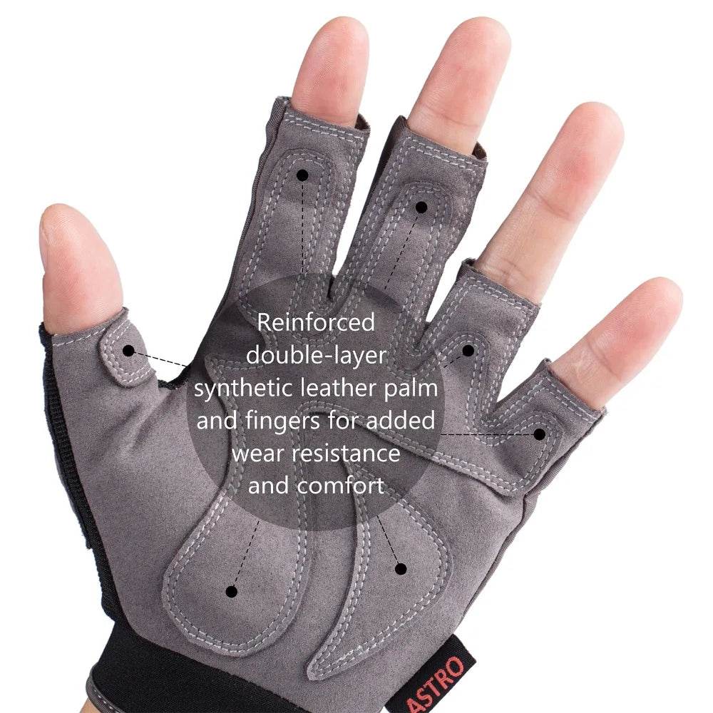 Bassdash Astro Heavy-Duty Sure Grip Fingerless Gloves - Fish & Cheaps | Fishing & Outdoor Gear