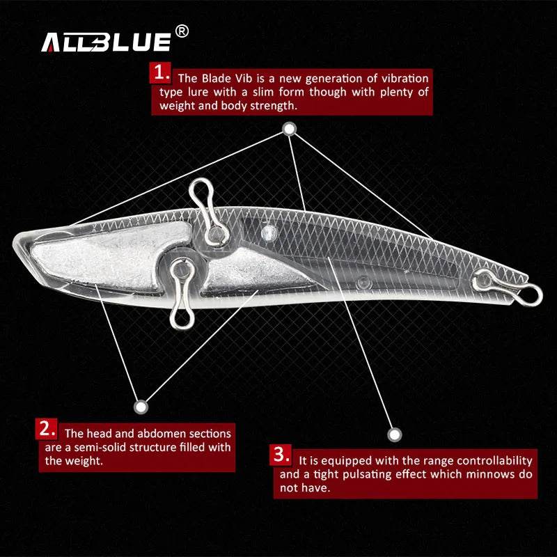 ALLBLUE Blade 70S VIB Lure - Fish & Cheaps | Fishing & Outdoor Gear