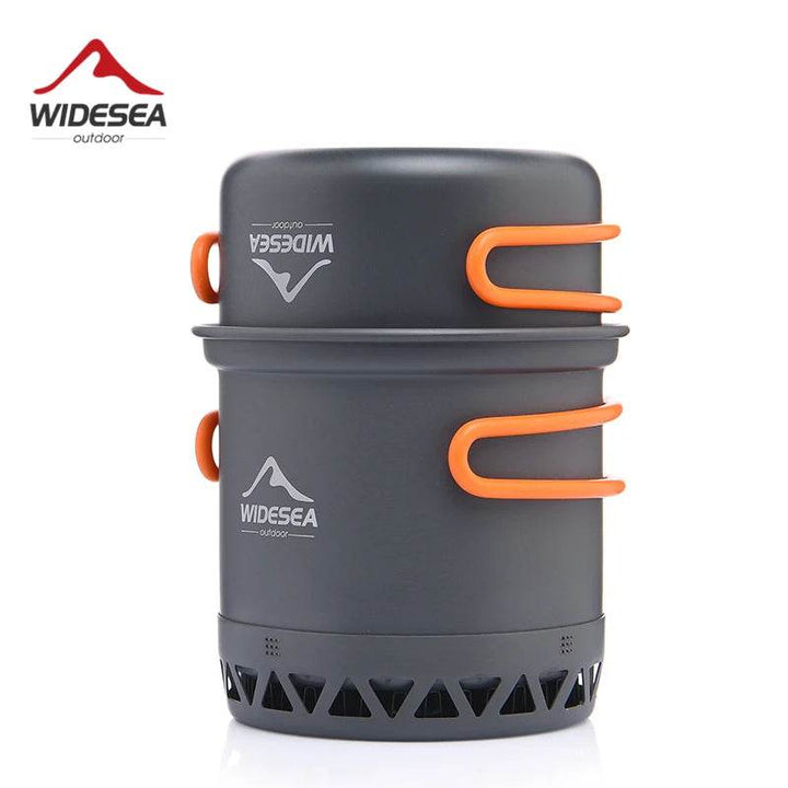 Widesea 1.3L/2.3L Camping Pot Set — Cook Fast, Pack Light - Fish & Cheaps | Fishing & Outdoor Gear