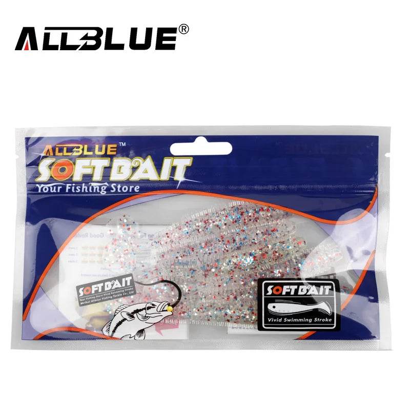 ALLBLUE 80mm Soft Lure – 6 Pack - Fish & Cheaps | Fishing & Outdoor Gear