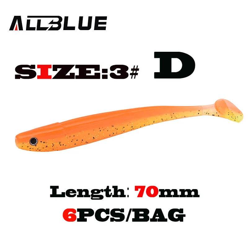 ALLBLUE Vivid Worm Soft Lures - Fish & Cheaps | Fishing & Outdoor Gear