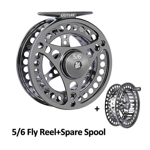 Goture CNC Aluminium Large Arbor Fly Reel - Fish & Cheaps | Fishing & Outdoor Gear