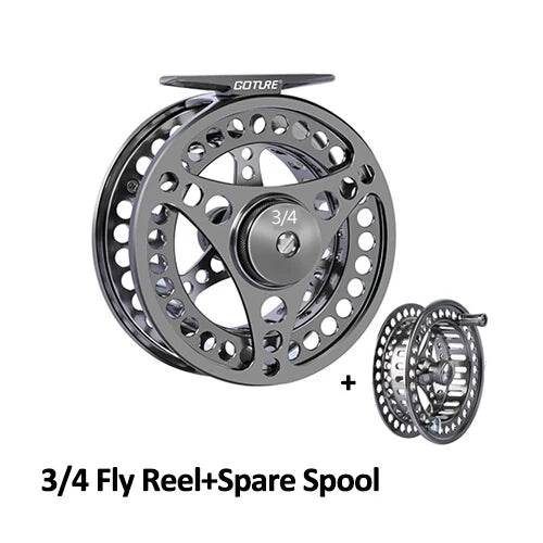 Goture CNC Aluminium Large Arbor Fly Reel - Fish & Cheaps | Fishing & Outdoor Gear