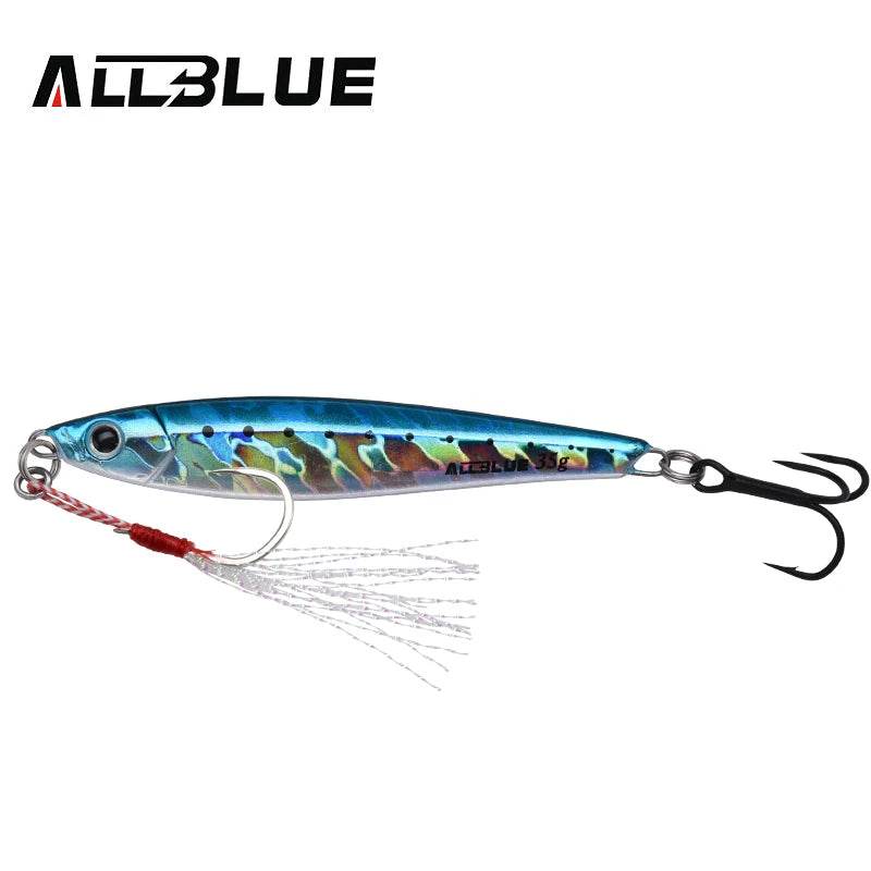 ALLBLUE Metal Jigging Spoon 35g – 3D Print Laser Lure - Fish & Cheaps | Fishing & Outdoor Gear