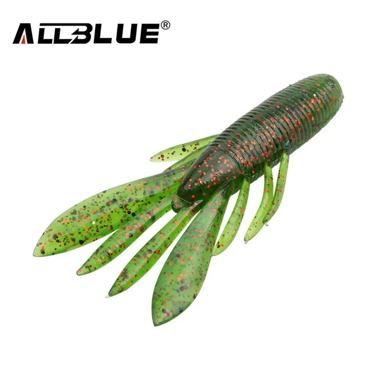 ALLBLUE 6pcs/Lot Custom Baits Super Craws – Soft Fishing Lure
