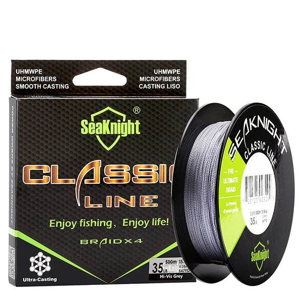 SeaKnight Classic 500M 4-Strand Braided Fishing Line - Fish & Cheaps | Fishing & Outdoor Gear
