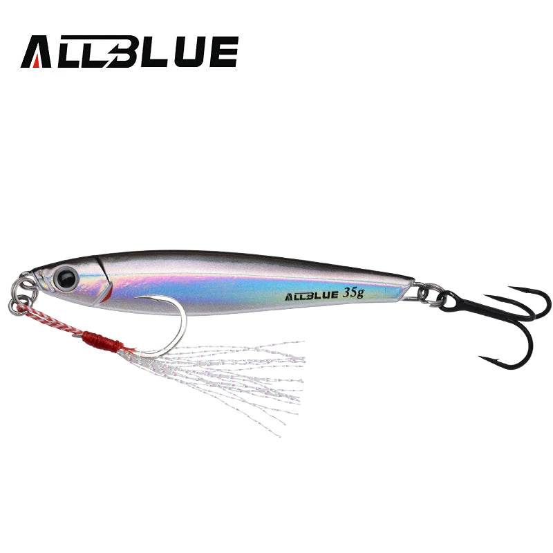 ALLBLUE Metal Jigging Spoon 35g – 3D Print Laser Lure - Fish & Cheaps | Fishing & Outdoor Gear