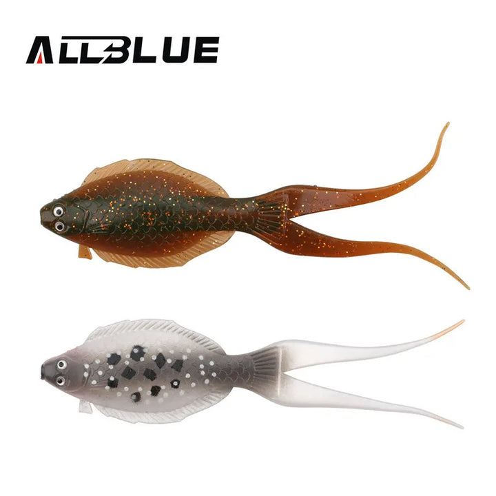 ALLBLUE New 3pcs Flatfish Soft Bait Lures – Soft Fishing Lure/Swimbait