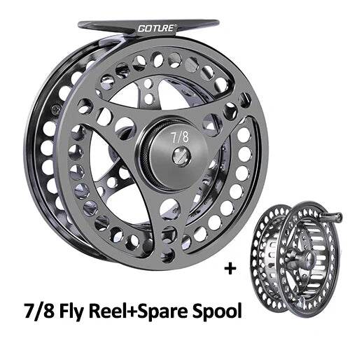 Goture CNC Aluminium Large Arbor Fly Reel - Fish & Cheaps | Fishing & Outdoor Gear