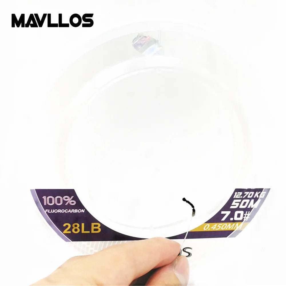 Mavllos Carbon Fluorocarbon Leader Line - Fish & Cheaps | Fishing & Outdoor Gear