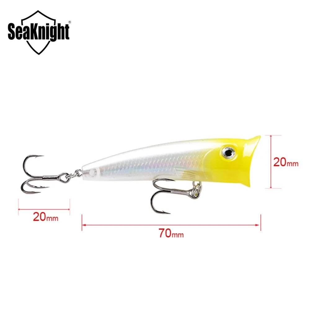 SeaKnight SK004 Topwater Popper Lure – 11g, 70mm - Fish & Cheaps | Fishing & Outdoor Gear