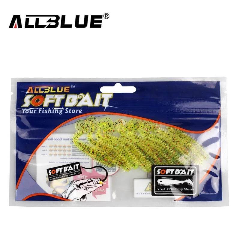 ALLBLUE Vivid Soft Lures – 60mm, 10 Pack - Fish & Cheaps | Fishing & Outdoor Gear