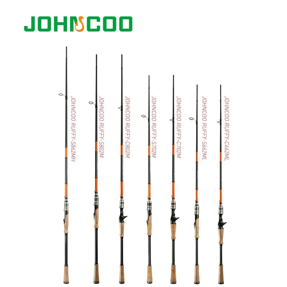 JOHNCOO Ruffy Fast Action Spinning Rod - Fish & Cheaps | Fishing & Outdoor Gear