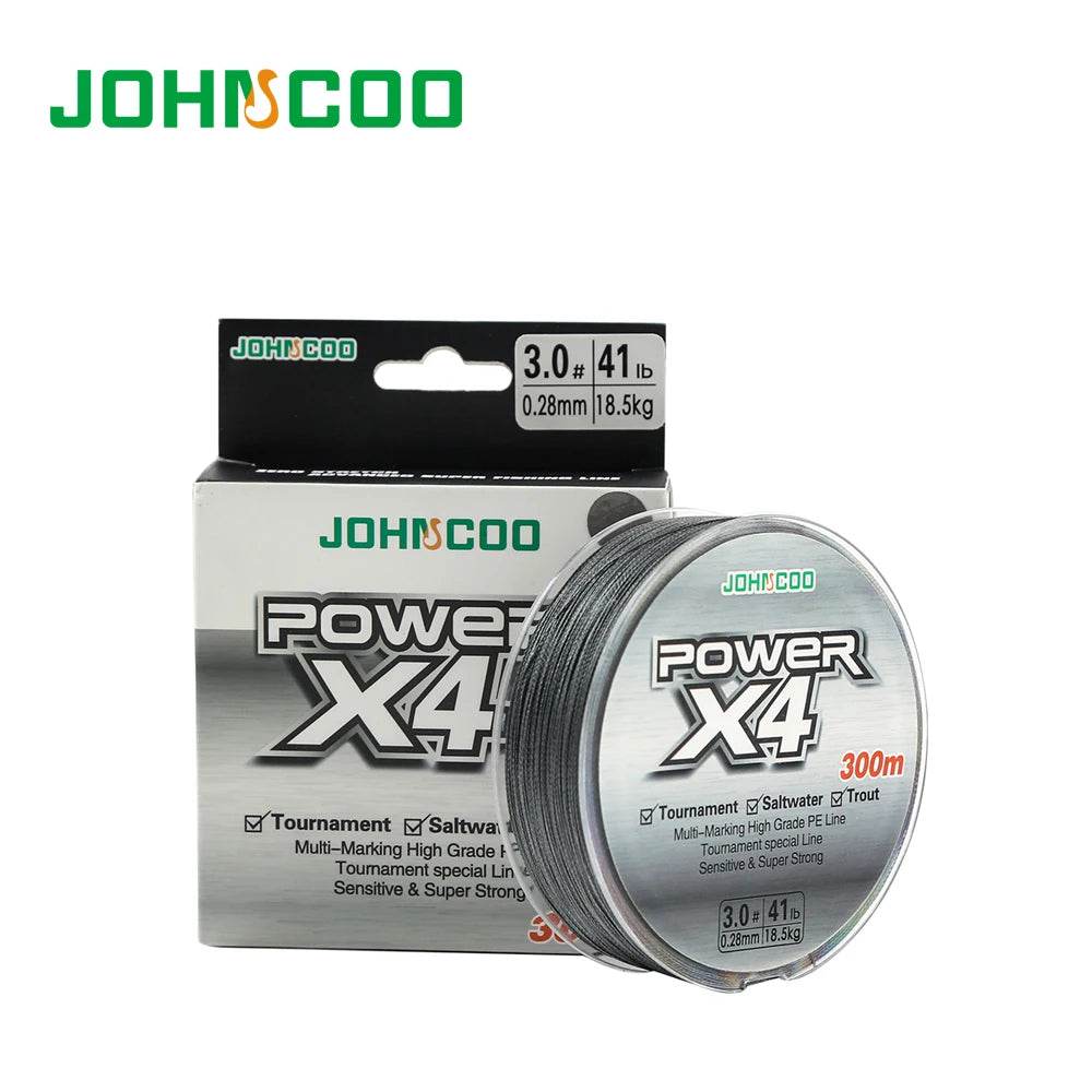 JOHNCOO 4 Braided Tournament Fishing Line - Fish & Cheaps | Fishing & Outdoor Gear
