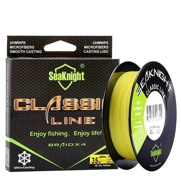 SeaKnight Classic 500M 4-Strand Braided Fishing Line - Fish & Cheaps | Fishing & Outdoor Gear