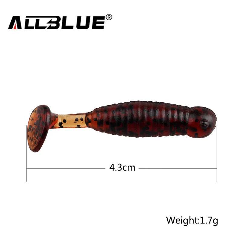 ALLBLUE Classic Flexible Soft Lures – 43mm Swimbaits - Fish & Cheaps | Fishing & Outdoor Gear