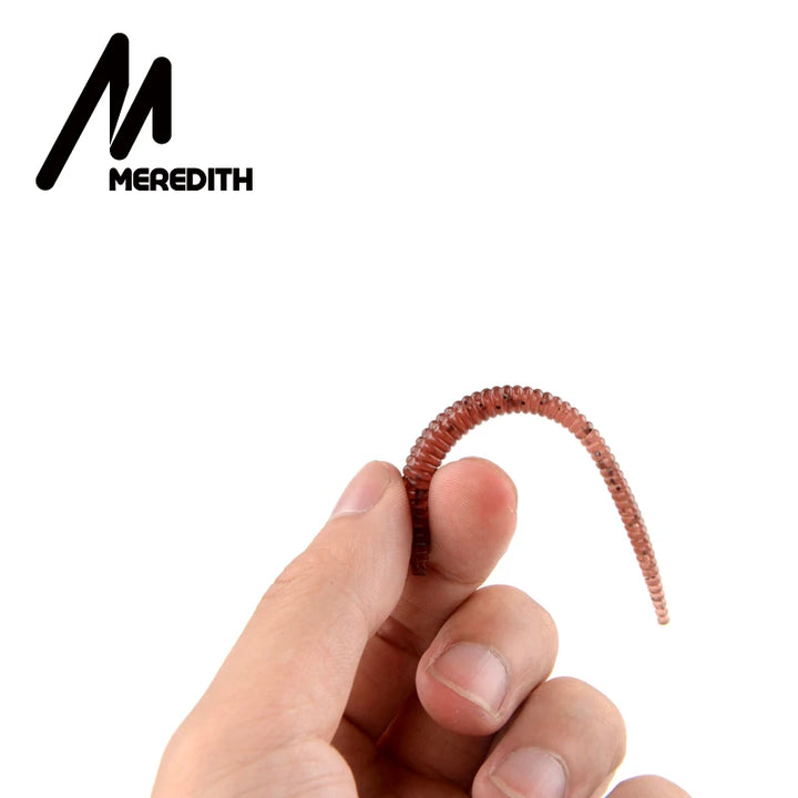 MEREDITH Slow Sinking Trout Worm Soft Baits – Lure