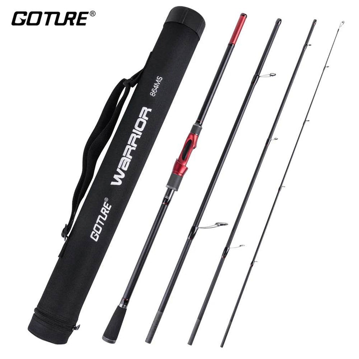 Goture Warrior Carbon Travel Spin & Cast Rod - Fish & Cheaps | Fishing & Outdoor Gear