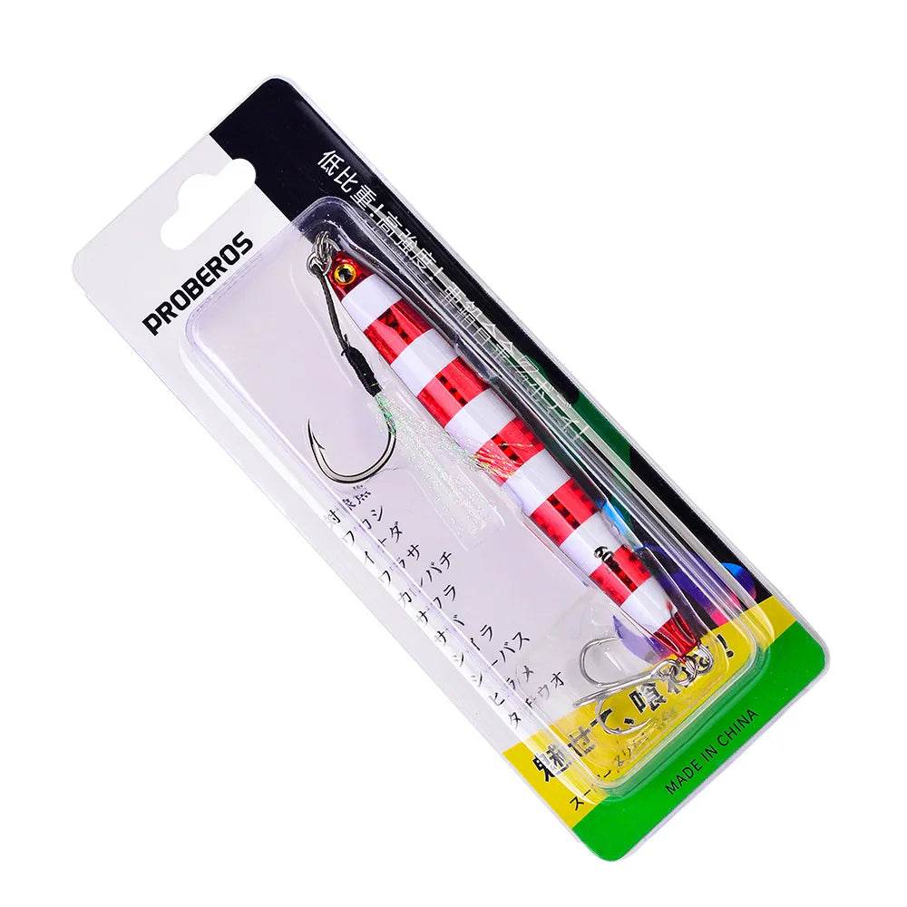 PROBEROS Metal Casting Jig – Luminous Shore & Boat Lure - Fish & Cheaps | Fishing & Outdoor Gear